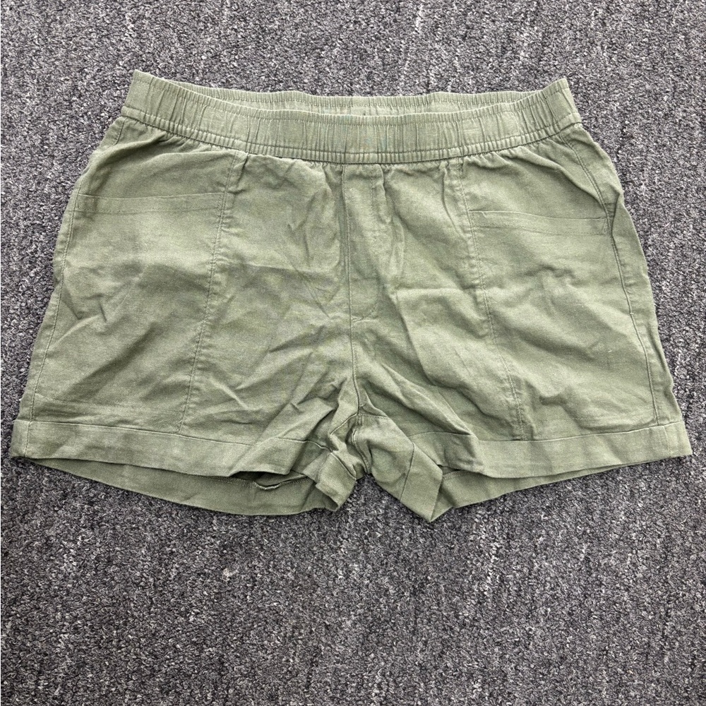 Old Navy Olive Green Casual Shorts
